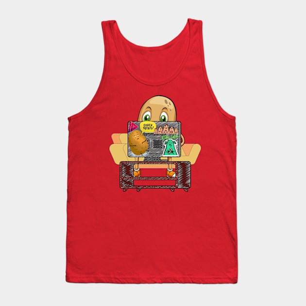 Couch potato Tank Top by Yugster